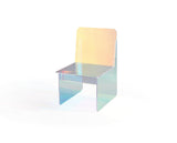 Fomo Iridescent Acrylic Accent Chair - What A Room
