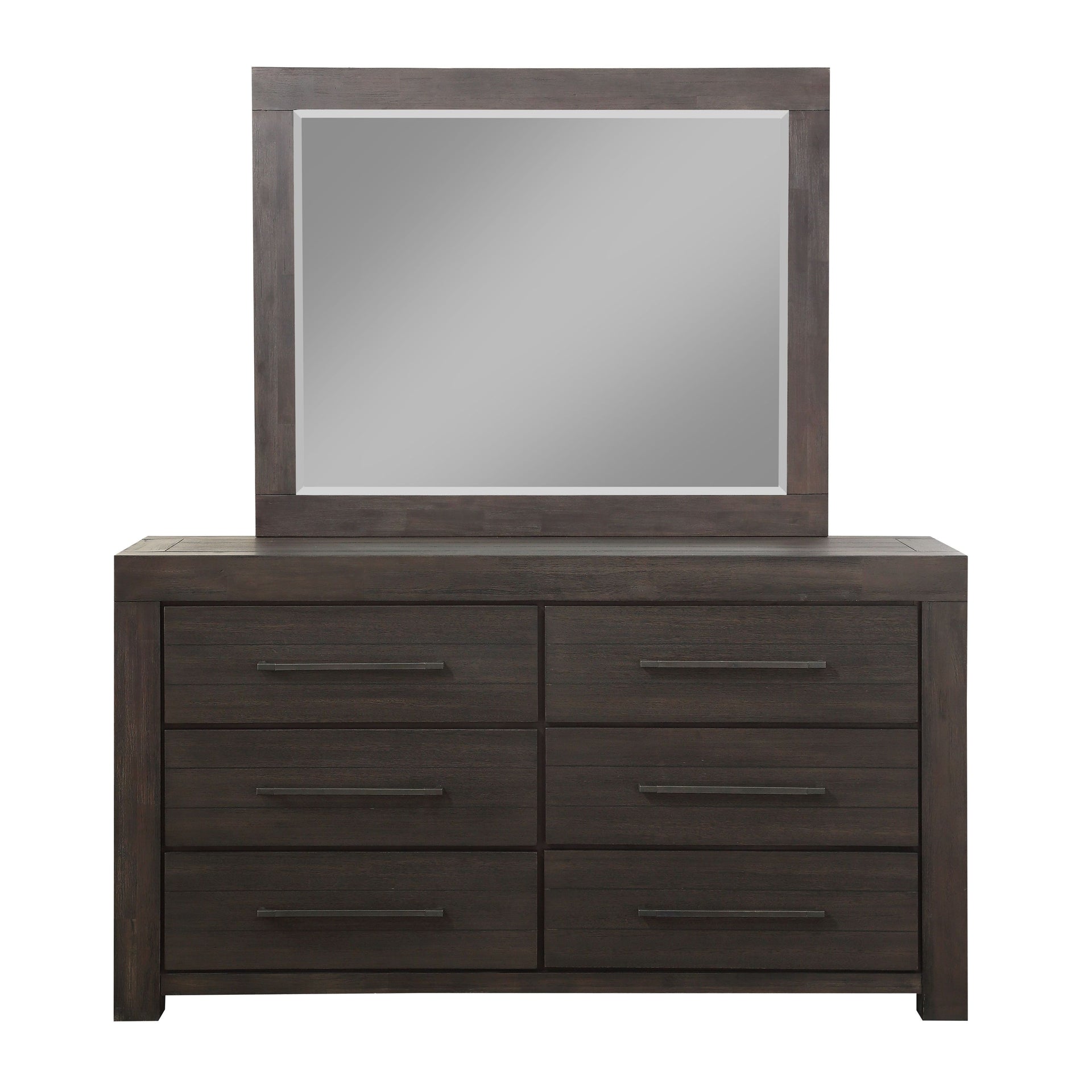 Heath Six Drawer Dresser in Basalt Grey - What A Room