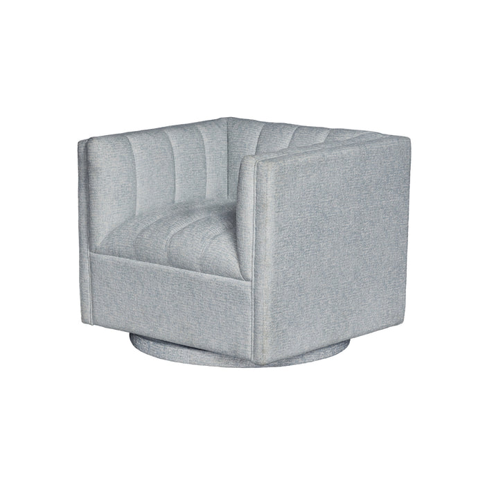 Coco Fabric Swivel Accent Arm Chair