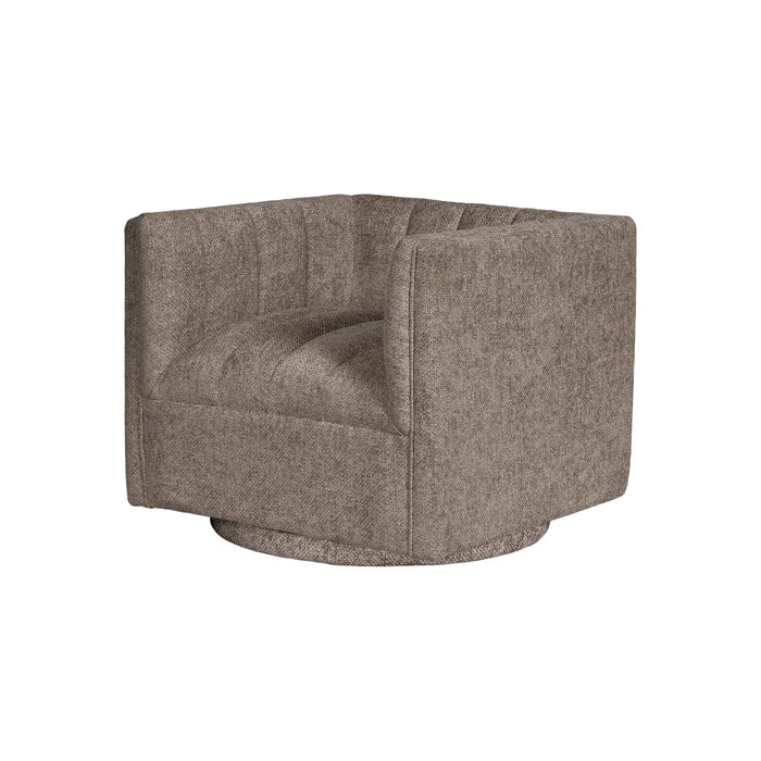 Coco Fabric Swivel Accent Arm Chair
