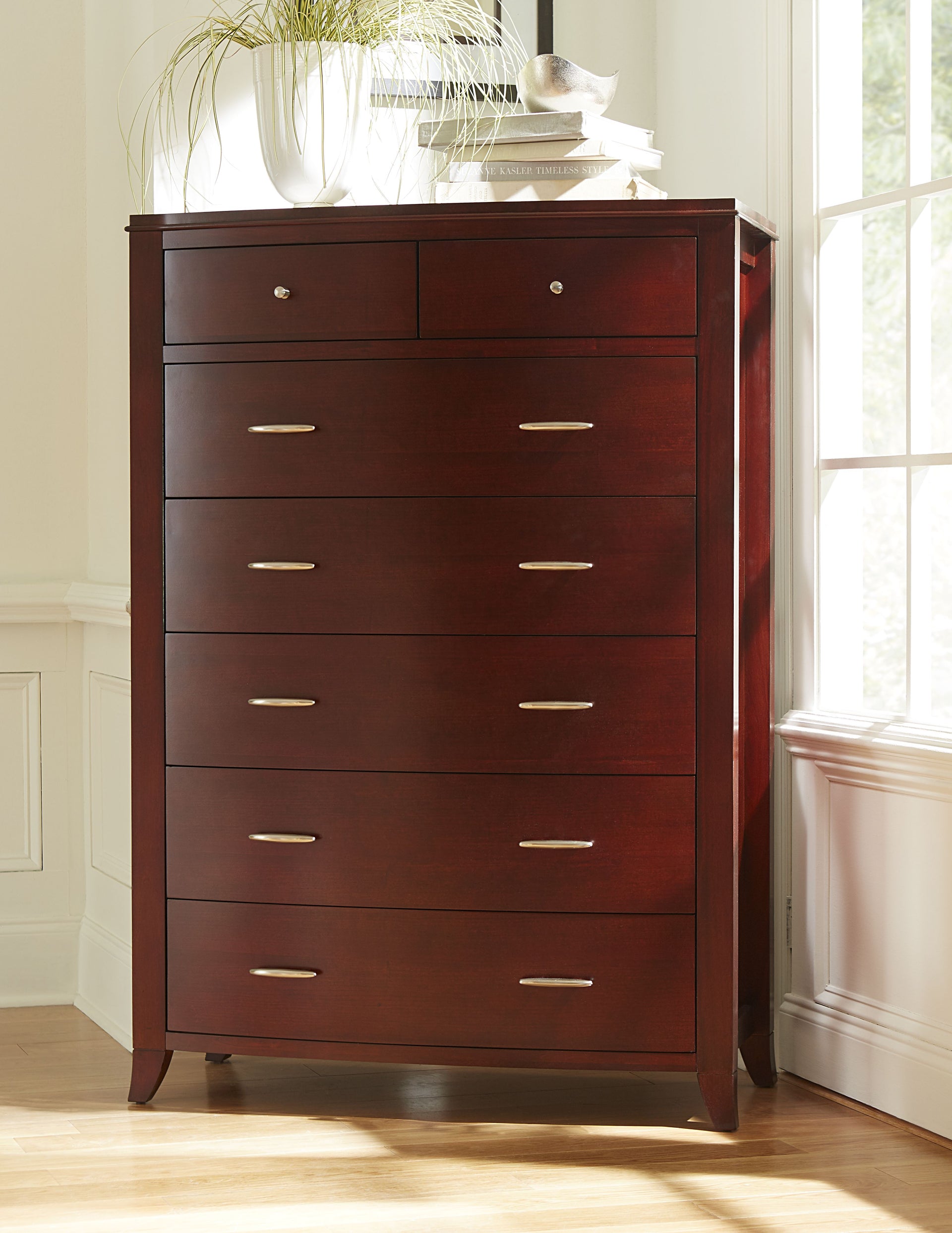 Brighton Seven Drawer Chest in Cinnamon - What A Room