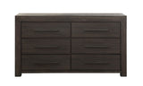 Heath Six Drawer Dresser in Basalt Grey - What A Room