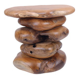 Katniss Reclaimed Teak Side/ End Table - What A Room