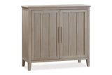 Camden Two Door Two Drawer Bar Cabinet with Stemware Rack and Wine Rack in Chai - What A Room