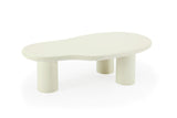 Sven Tall Wooden Coffee Table in Rice - What A Room