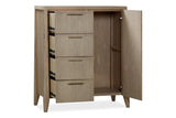 Sumire Four Drawer One Door Ash Wood Chest in Ginger - What A Room