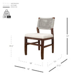 Pierre Rope Dining Side Chair (Set of 2) - What A Room
