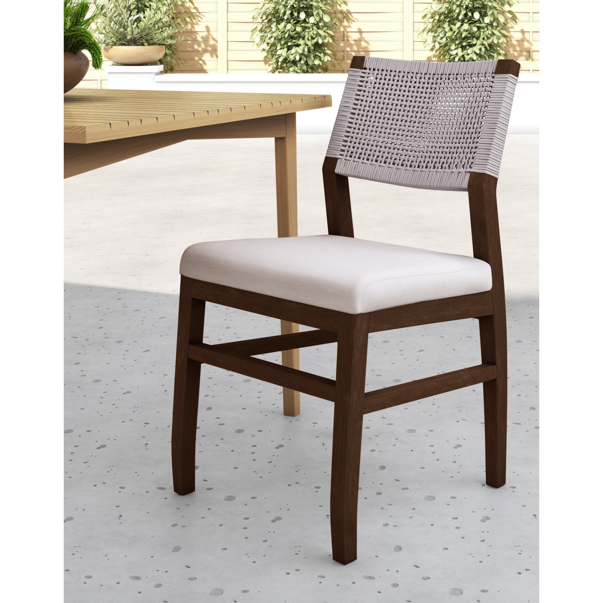 Pierre Rope Dining Side Chair (Set of 2) - What A Room