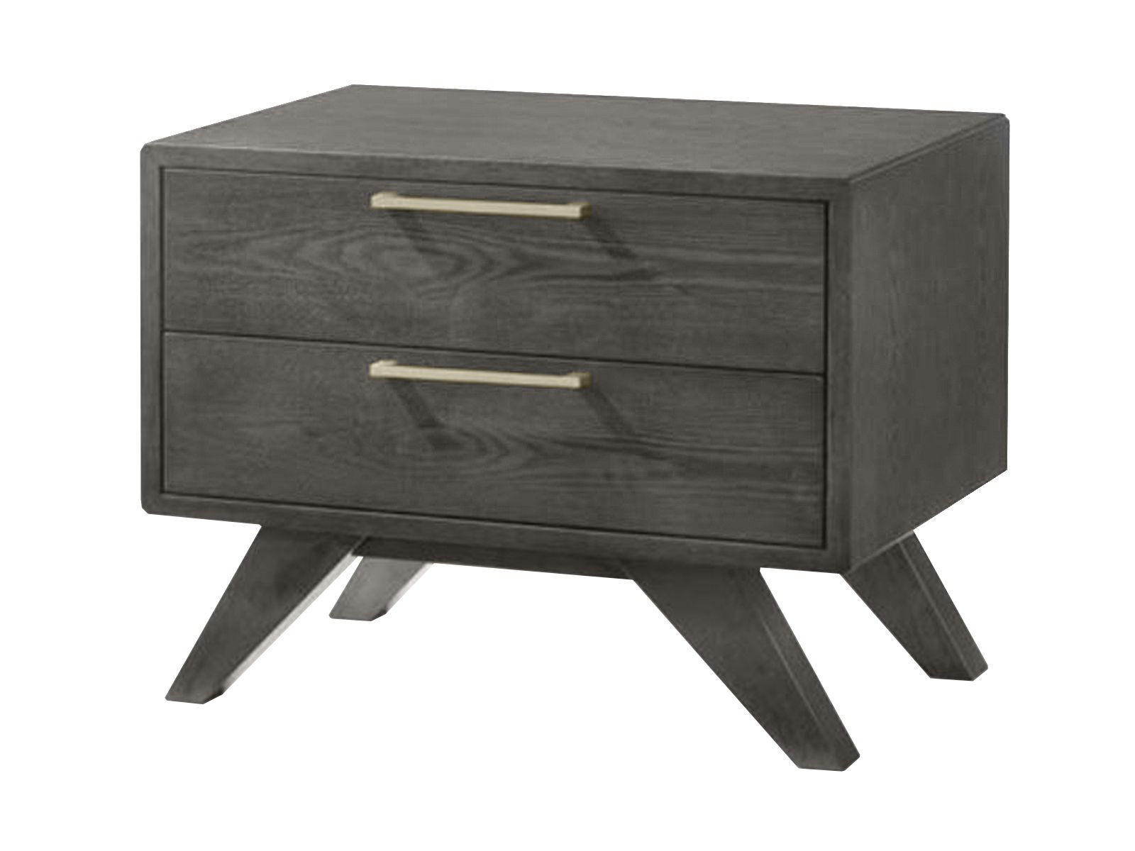Nova Domus Soria Modern Grey Wash Nightstand - What A Room
