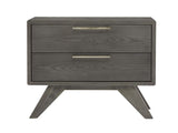 Nova Domus Soria Modern Grey Wash Nightstand - What A Room
