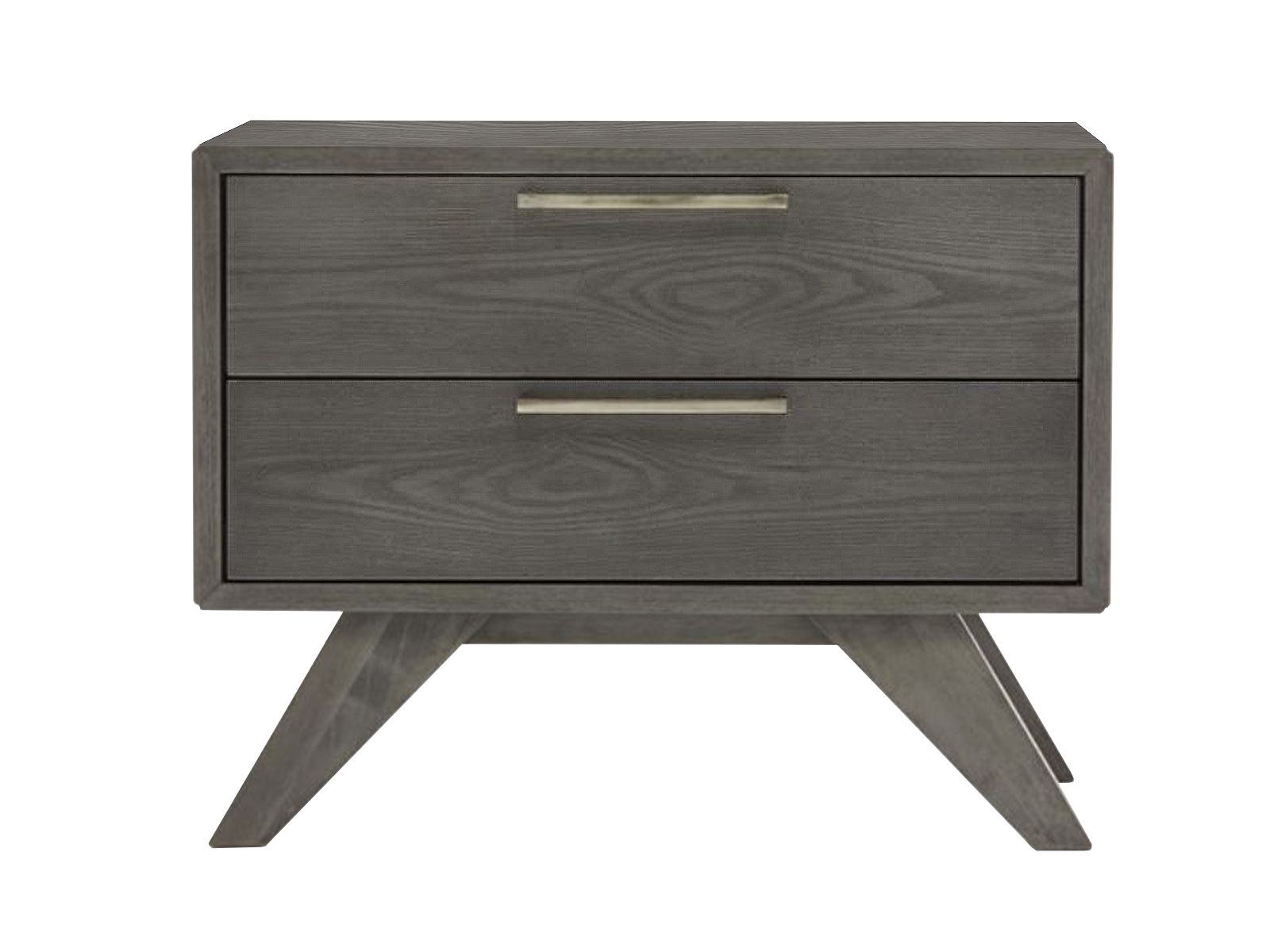 Nova Domus Soria Modern Grey Wash Nightstand - What A Room