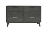 Nova Domus Soria Modern Grey Wash Dresser - What A Room