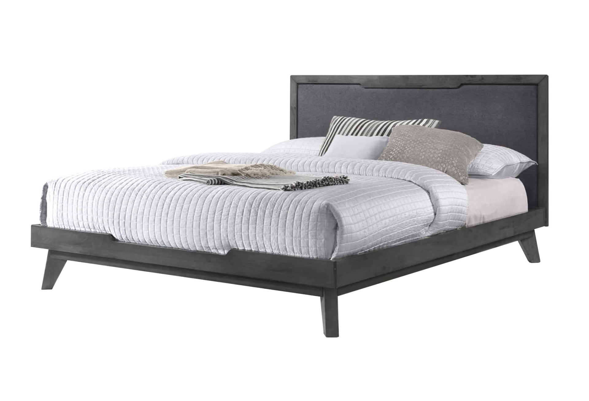 Nova Domus Soria Modern Grey Wash Bed - What A Room