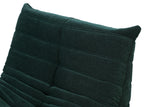 Flex Upholstered Lounge Chair in Emerald Chenille - What A Room