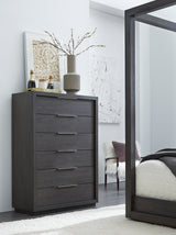 Oxford Six Drawer Chest in Basalt Grey - What A Room
