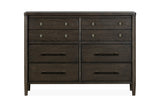 Rockport Eight Drawer Oak Wood Dresser in Yin - What A Room