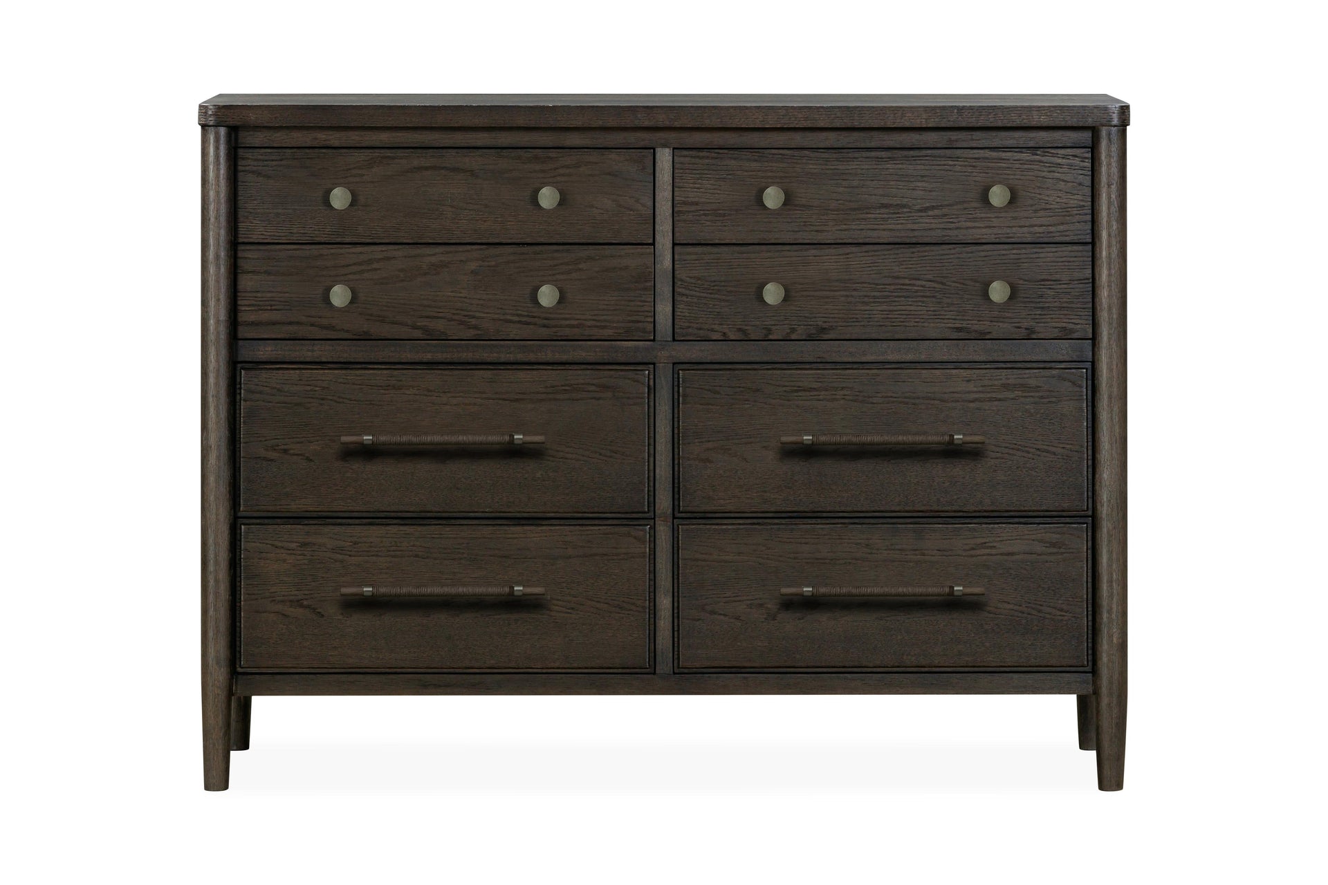 Rockport Eight Drawer Oak Wood Dresser in Yin - What A Room