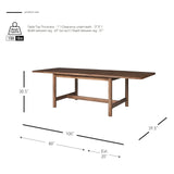 Bloomfield  Butterfly Dining Table w/ 20" Ext - What A Room