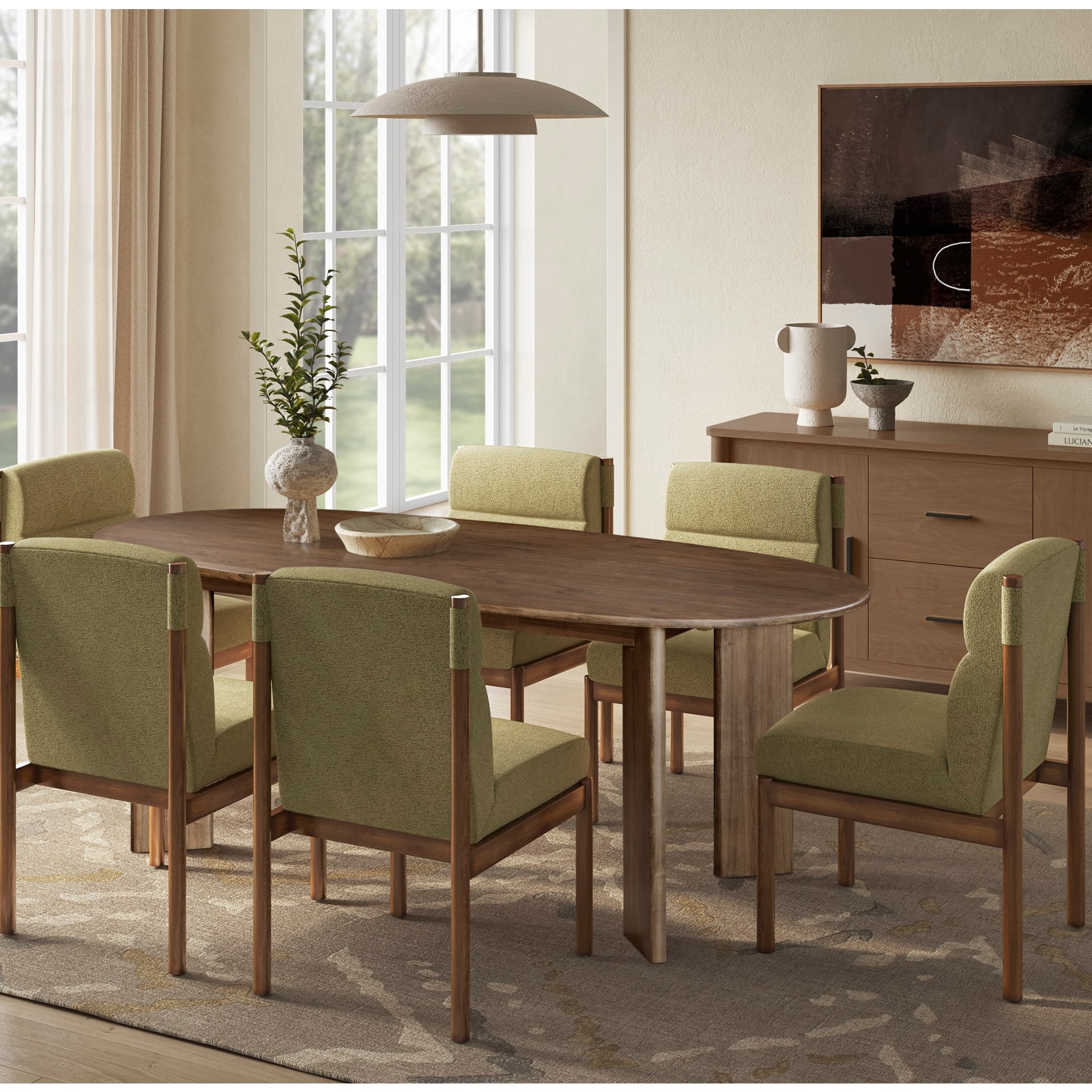 Drego  79" Oval Dining Table - What A Room