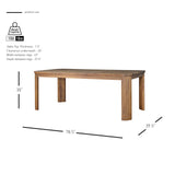Wilmington  79" Dining Table - What A Room