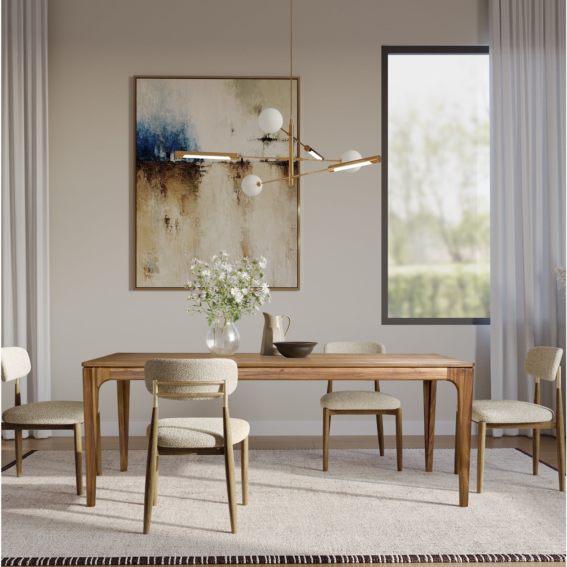 Hereford  79" Dining Table - What A Room
