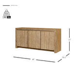 Zerano Buffet/Sideboard 3 Doors - What A Room