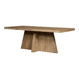 Zerano 84" Dining Table Cross Legs - What A Room