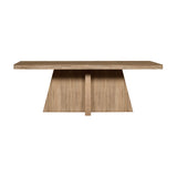 Zerano 84" Dining Table Cross Legs - What A Room