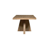 Zerano 84" Dining Table Cross Legs - What A Room