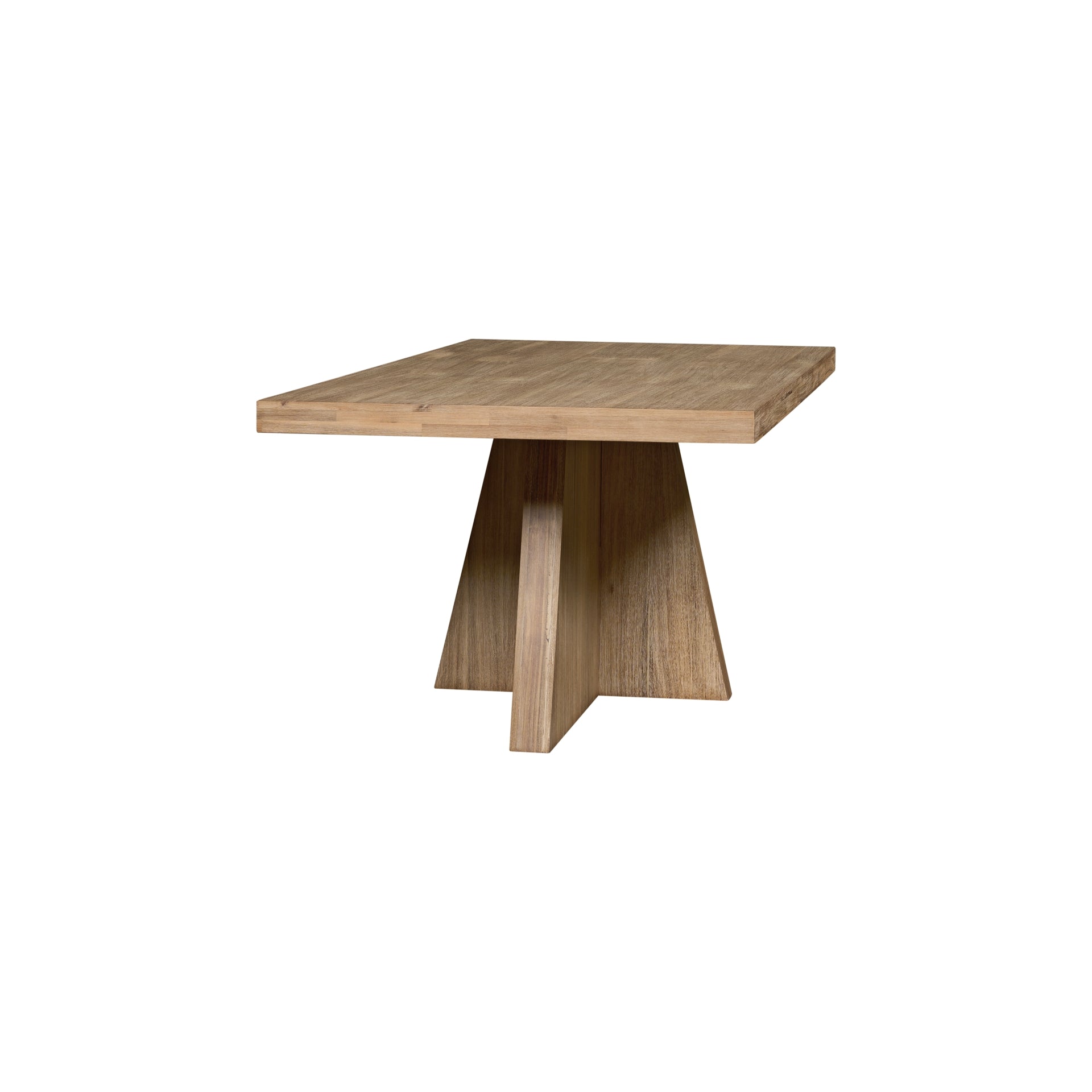 Zerano 84" Dining Table Cross Legs - What A Room
