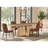 Zerano 84" Dining Table Cross Legs - What A Room