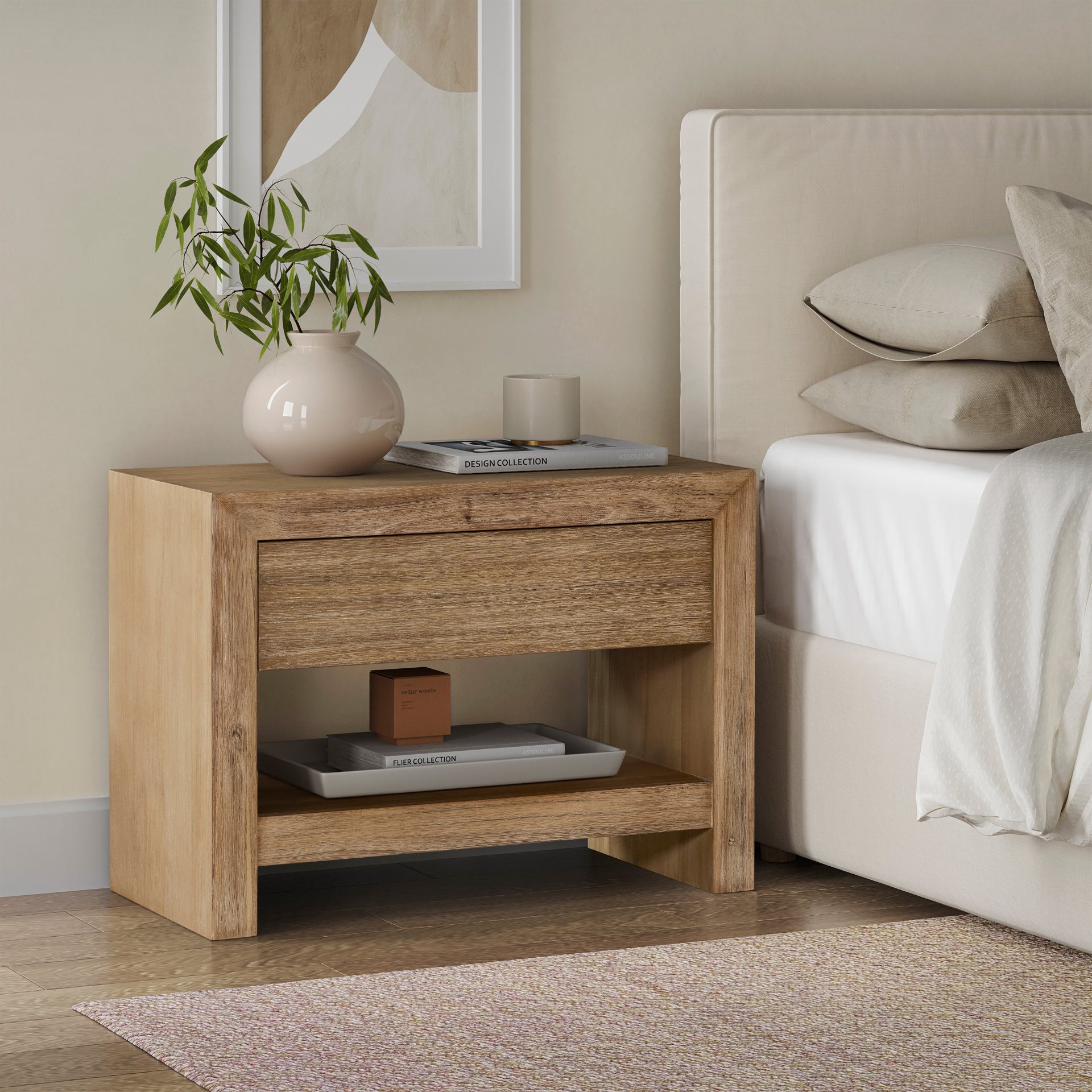 Zerano Nightstand/Side Table - What A Room