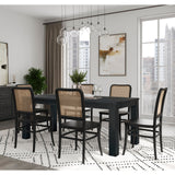 Bedford  75" Rect. Dining Table Square Legs - What A Room