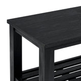 Tiburon  Console Table with Shelf - What A Room