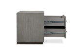 Melbourne Two Drawer Nightstand with USB in Mineral - What A Room
