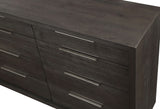 Oxford Eight Drawer Dresser in Basalt Grey - What A Room