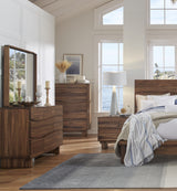 Ocean Five Drawer Solid Wood Chest in Natural Sengon - What A Room