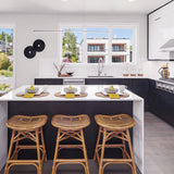 Damara Rattan Counter Stool - What A Room
