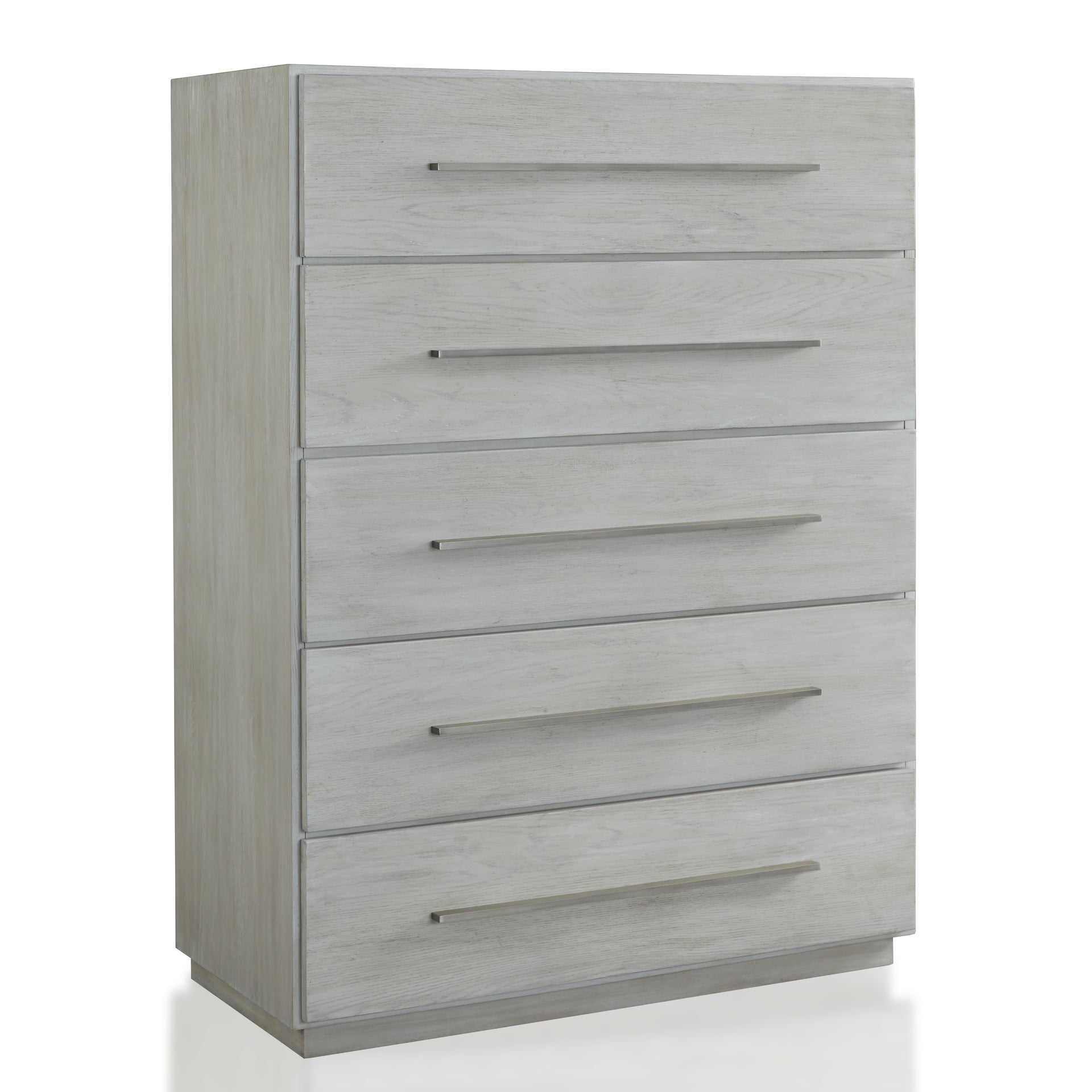 Destination Five Drawer Chest in Cotton Grey - What A Room