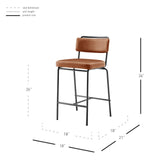 Zander   Counter Stool (Set of 4) - What A Room