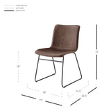 Bruce   Dining Side Chair (Set of 2) - What A Room