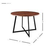 Courtdale  42" Round Dining Table - What A Room