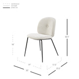Nisha  Fabric Dining Side Chair - What A Room