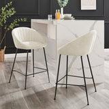 Watson  Fabric Counter Stool (Set of 2) - What A Room