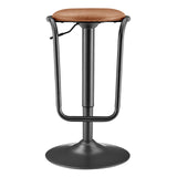 Elijah   Gaslift Swivel Bar Stool (Set of 2) - What A Room