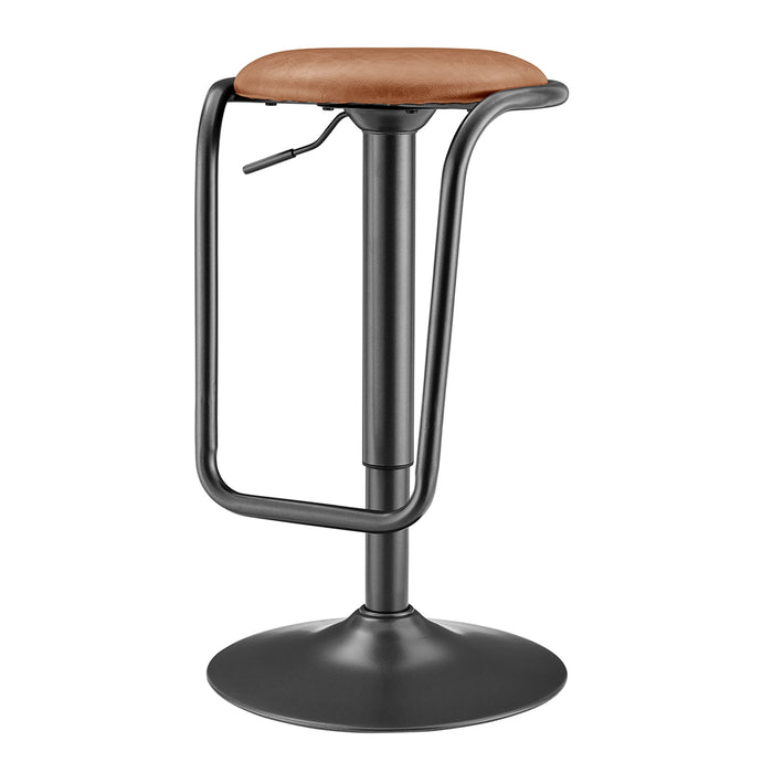 Elijah   Gaslift Swivel Bar Stool (Set of 2) - What A Room