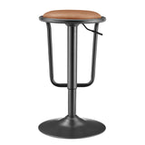 Elijah   Gaslift Swivel Bar Stool (Set of 2) - What A Room