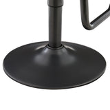 Elijah   Gaslift Swivel Bar Stool (Set of 2) - What A Room