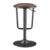 Elijah   Gaslift Swivel Bar Stool (Set of 2) - What A Room