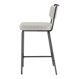 Zander  Fabric Counter Stool (Set of 4) - What A Room